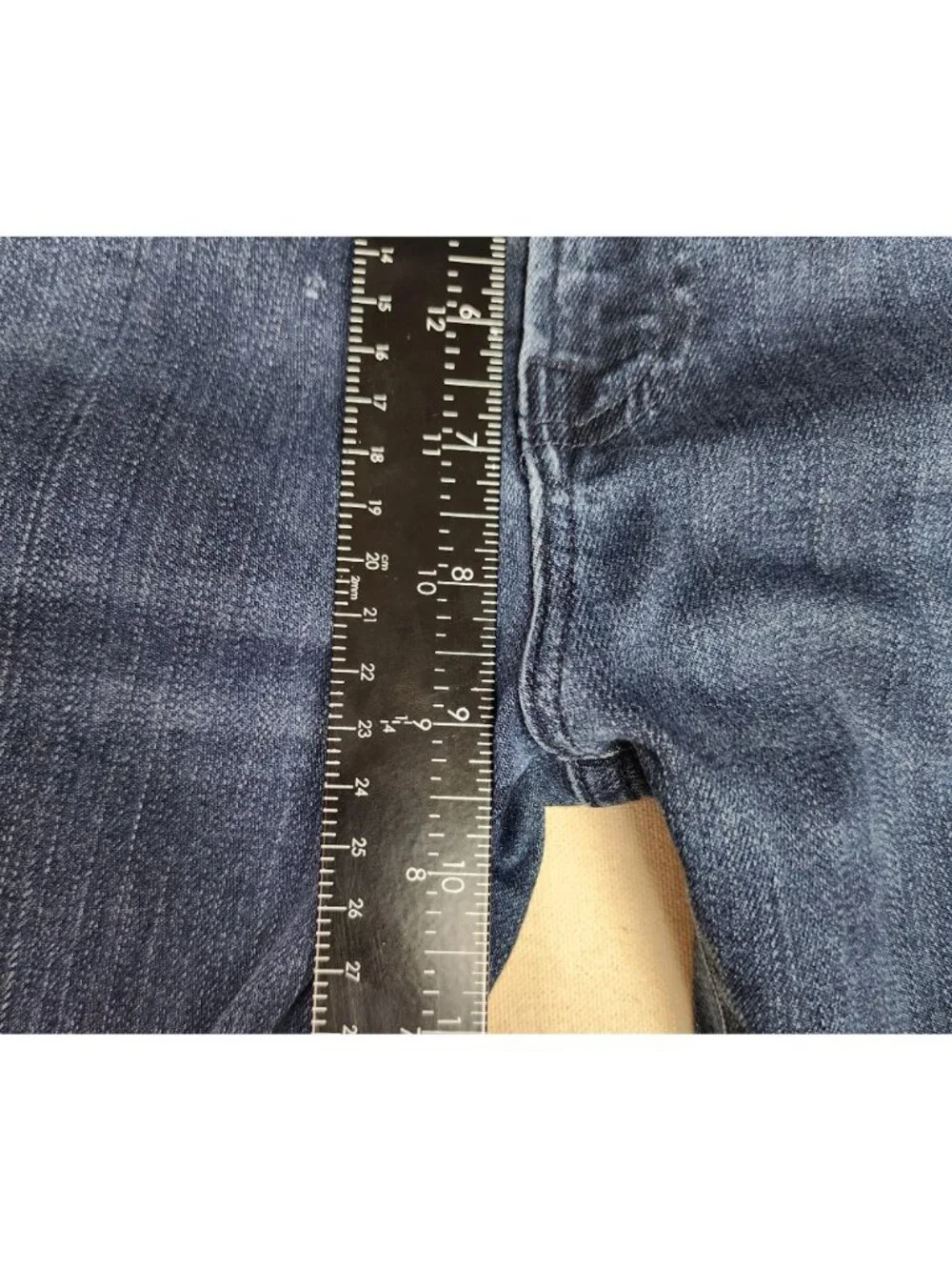 Citizens of Humanity Mens Adler Slim Straight Mid Rise Taper Blue Jeans Sz 30/31